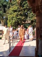 Uttar Bharat Yatra 2025 - Surat Camp, Day 3 - (07 March 2025) - Vist to Shri Bhairavanath Mandir, Tapti River, Bhairav Village, Shri Devi Pujana, and Sabha